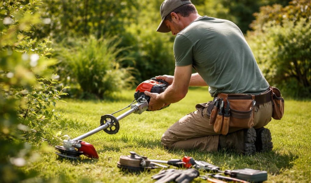homme-jardinage-debroussailleuse-outils-jardin