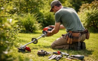 homme-jardinage-debroussailleuse-outils-jardin