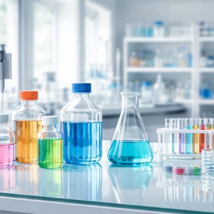 laboratoire-table-verre-fioles-equipements