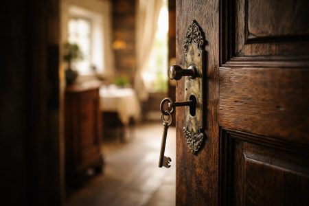 porte-bois-ancienne-cle-serrure