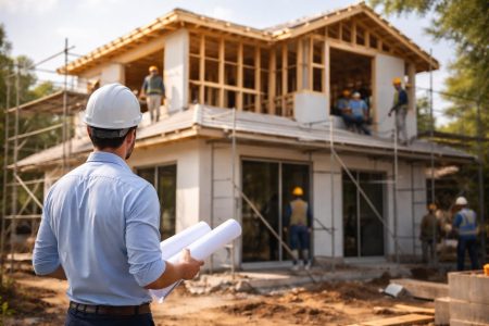 architecte-plans-maison-echafaudages-construction