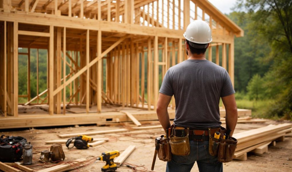 personne-casque-structure-bois-construction