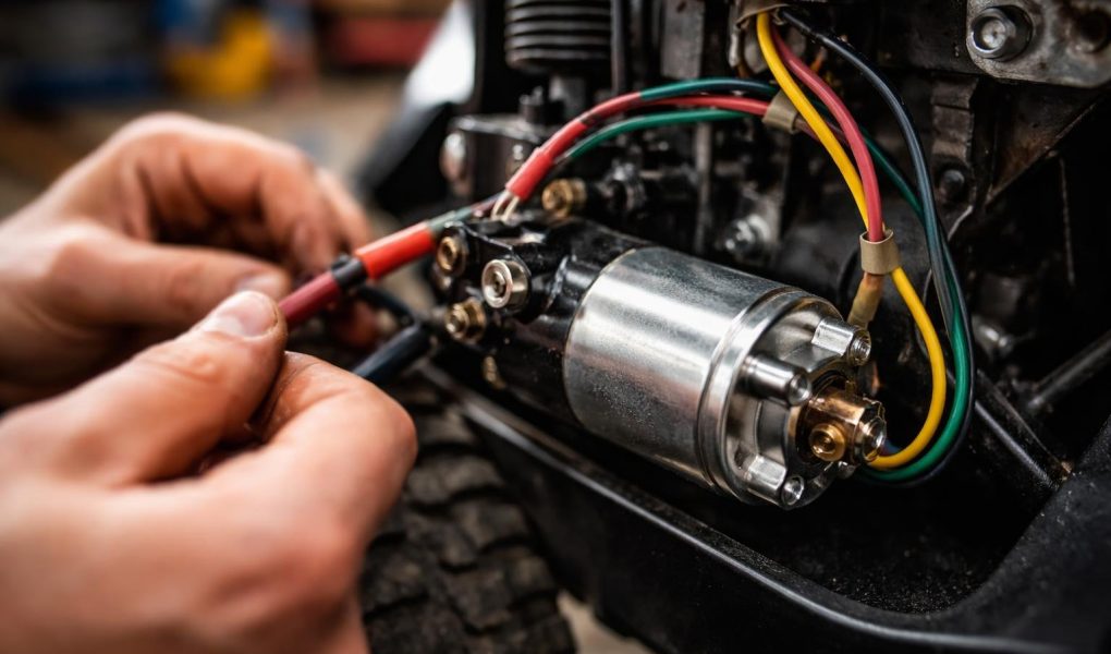 mains-cables-demarreur-tracteur-tondeuse