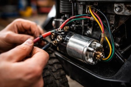 mains-cables-demarreur-tracteur-tondeuse