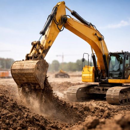 pelleteuse-chantier-terre-ciel-degage
