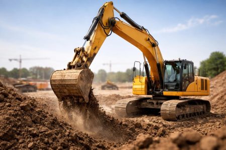 pelleteuse-chantier-terre-ciel-degage