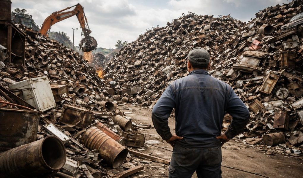 depot-ferraille-homme-tenue-travail