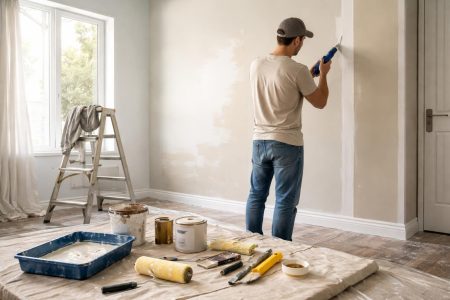 maison-renovation-personne-peinture-joint