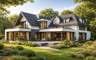 maison-moderne-varietes-toitures-jardin